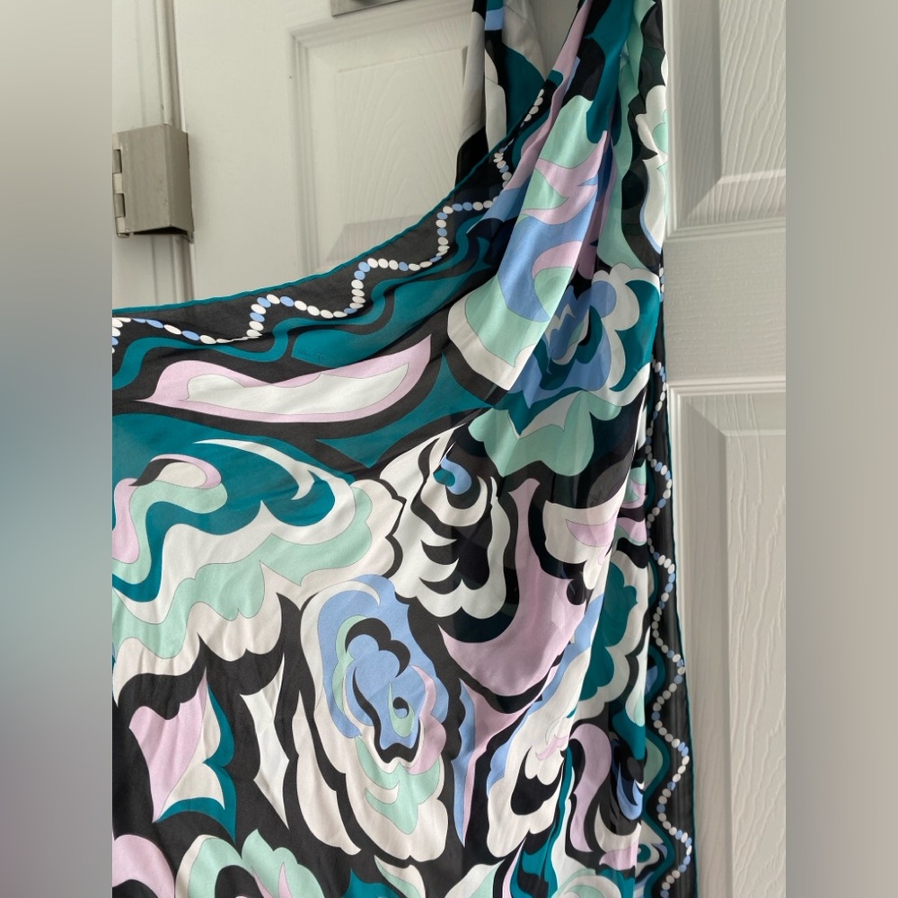 Emilio Pucci Silk Scarf - Picture 2 of 9